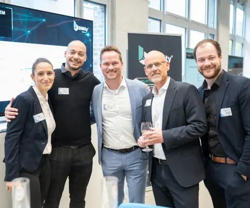 Judith Danner, Lucas Marques, Marian Hempfer, Jörg Rieling, Florian Renz (v. l. n. r.)