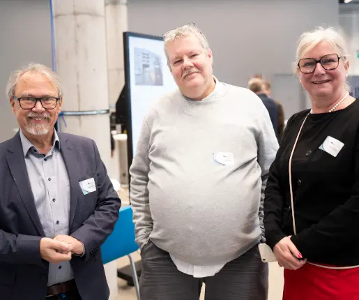 Michael Anders, Florian Techel, Wilma Marx (v. l. n. r.)