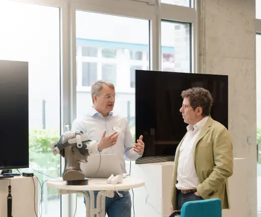 Stefan W. Kauling, Ulrich Hartmann (v. l. n. r.)
