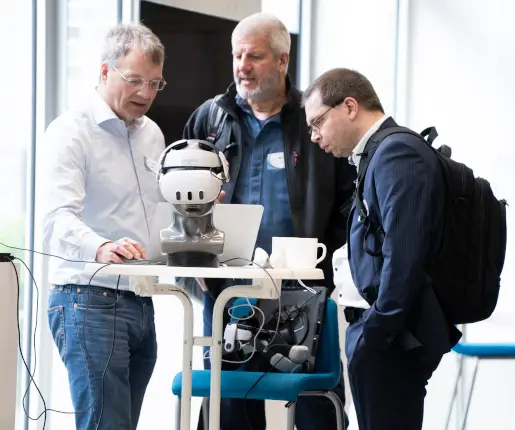 Stefan W. Kauling, Falk Huneke, Dr. Alexander Stenzer (v. l. n. r.)
